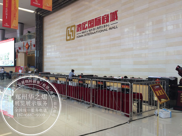 不锈钢铁马护栏租赁