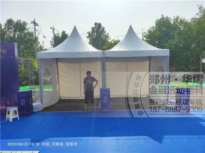 <b>新乡尖顶帐篷租赁,搭建,出租厂家一站式供应</b>