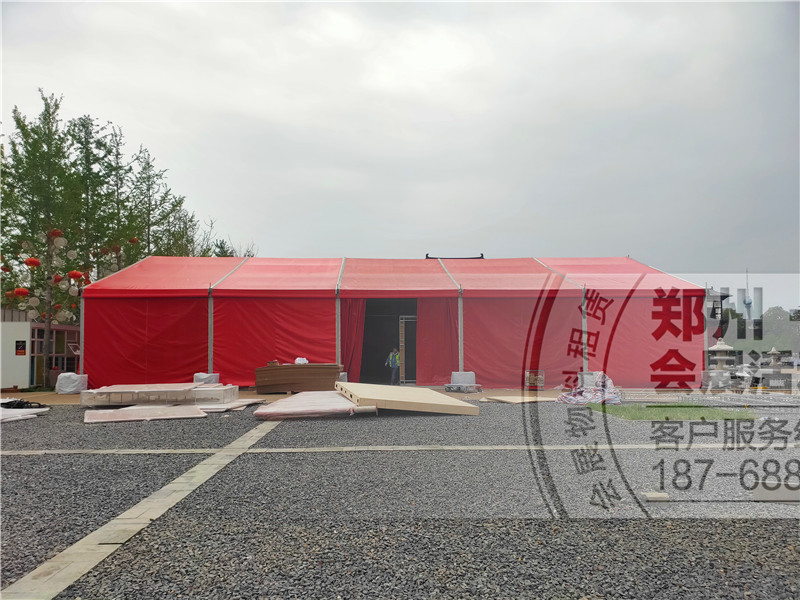 <b>商丘红色篷房出租/户外遮阳防雨帐篷租赁/篷房报</b>