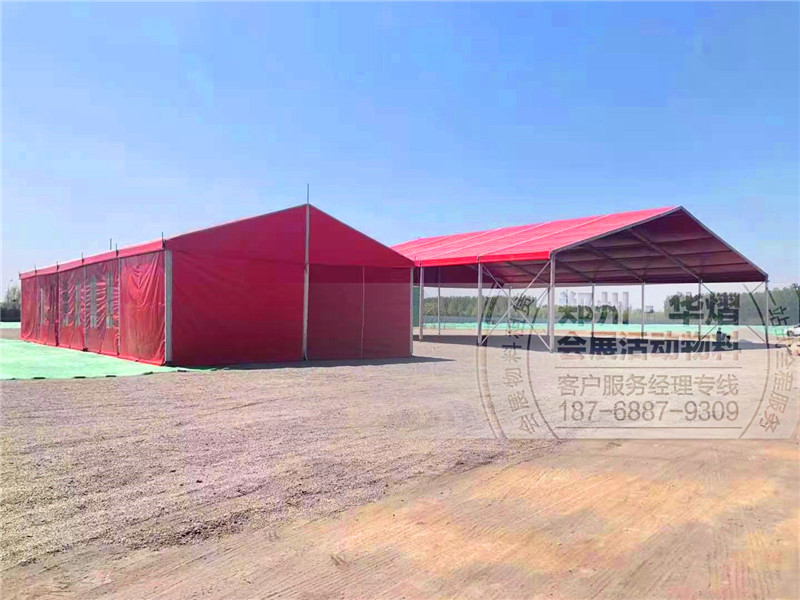 <b>驻马店篷房出租 红色篷房出租 点击奠基仪式篷房</b>