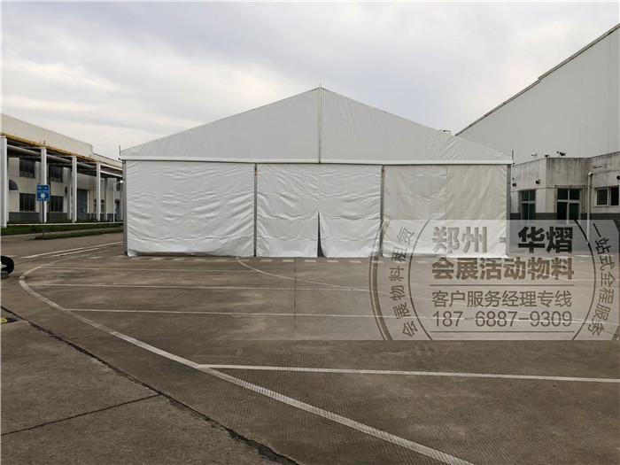 <b>郑州15米跨度篷房出租 全新欧式白篷房出租 桌椅</b>
