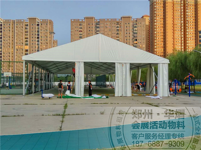 <b>郑州篷房租赁15米跨度篷房搭建白色篷房</b>