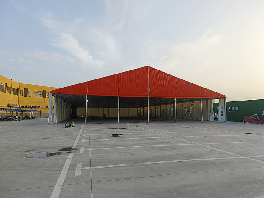 <b>河北石家庄篷房租赁|30米跨度篷房搭建|衡水红白</b>